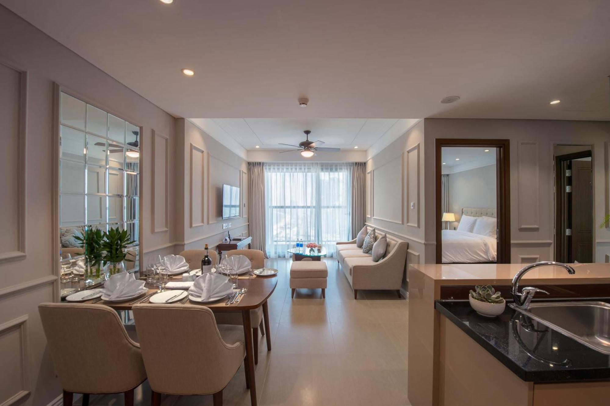 Luxury Beach Condo 5-Star, Rooftop Pool Da Nang Eksteriør bilde